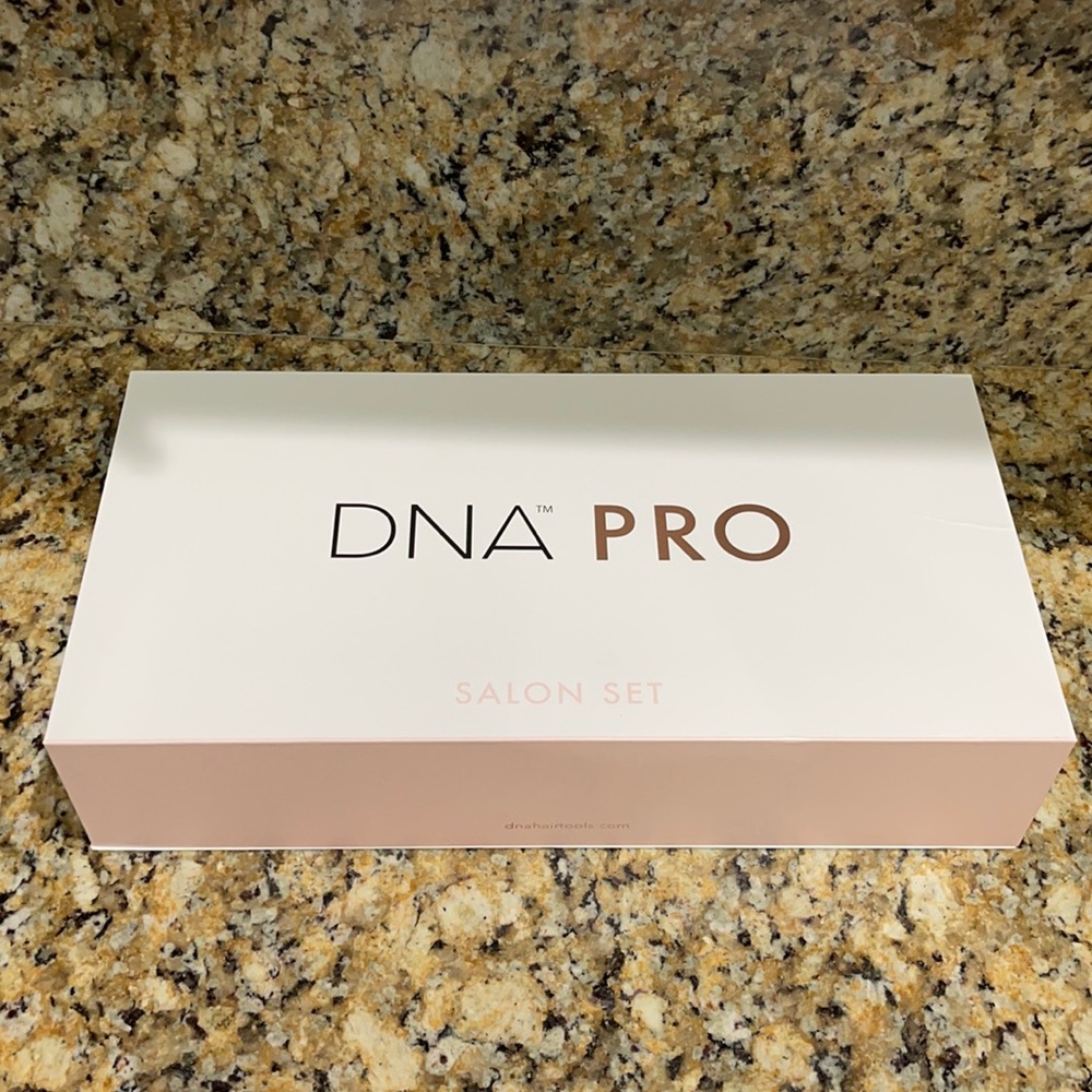 DNA Hair tools  salon set. Flat iron, curling iron, styling comb bro